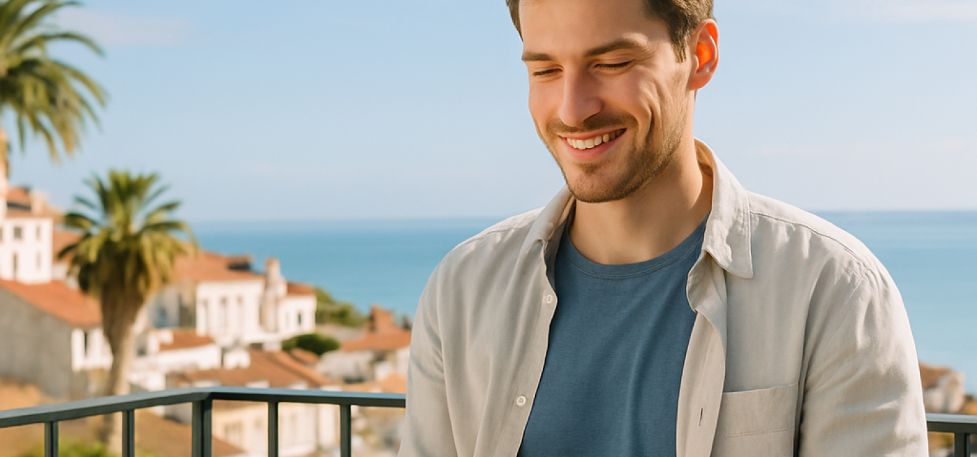 Digital Nomad loves working in Portugal